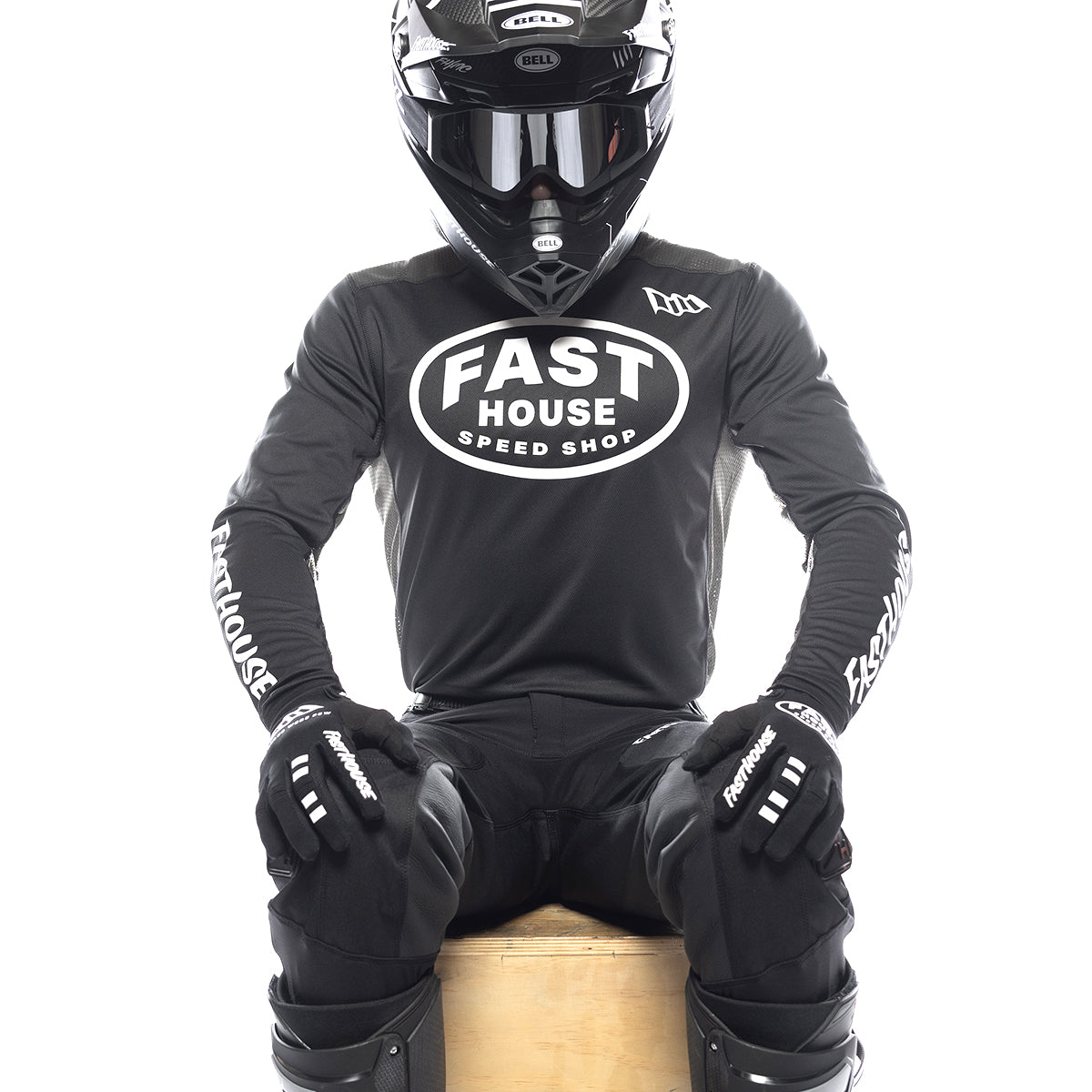 Grindhouse Air-Cooled Ramble Jersey - Black/Gray