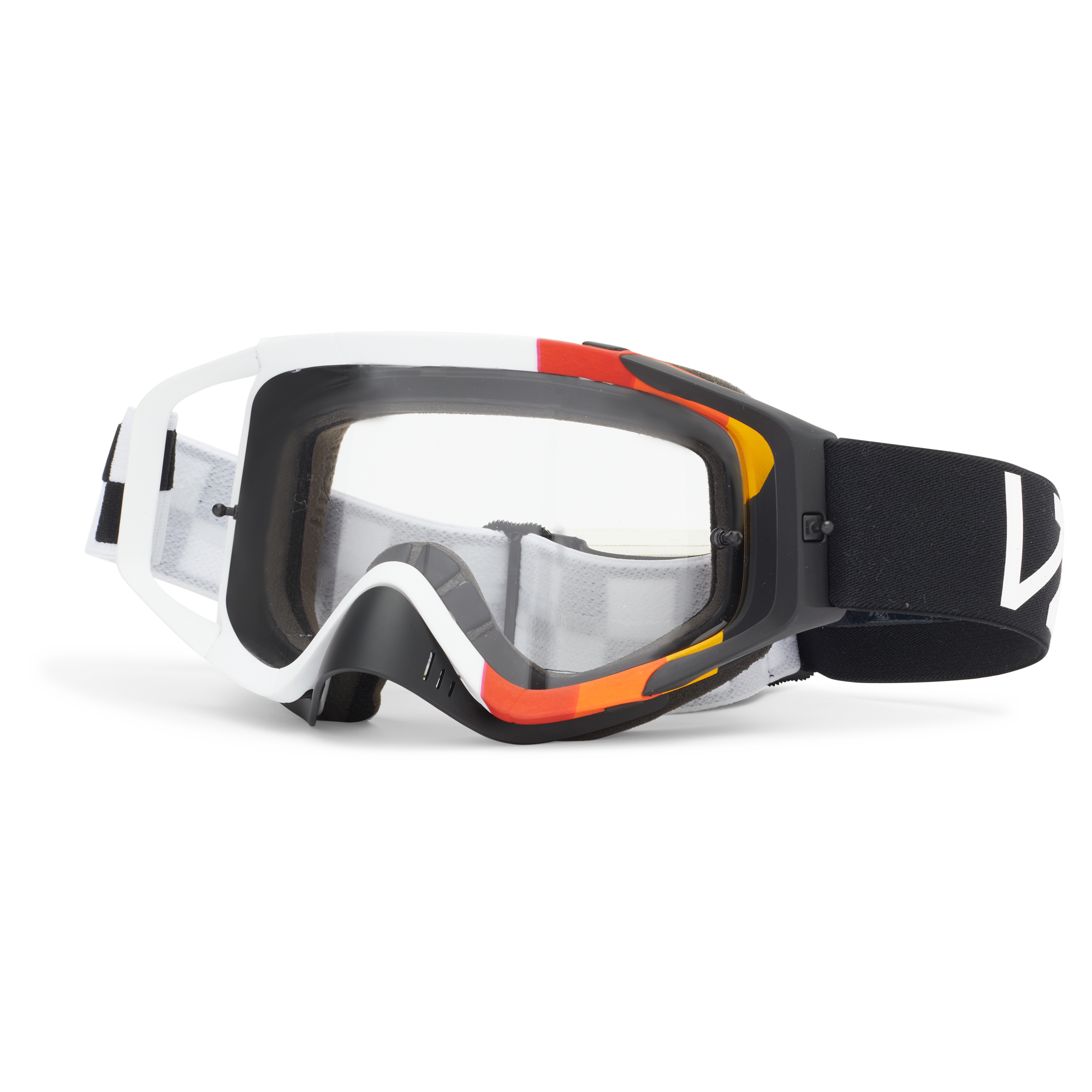 VonZipper Porkchop Hayz Goggle - White/Black Clear